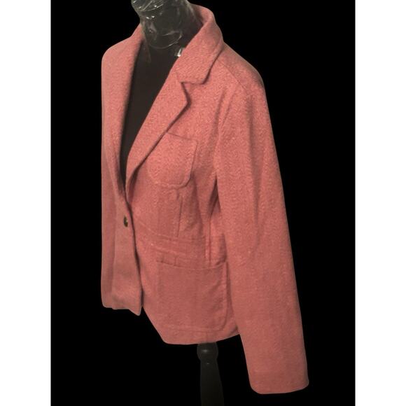 Bitten‎ by Sarah Jessica Parker Jacket Collared Button Pockets Lined Size Large - Picture 4 of 7